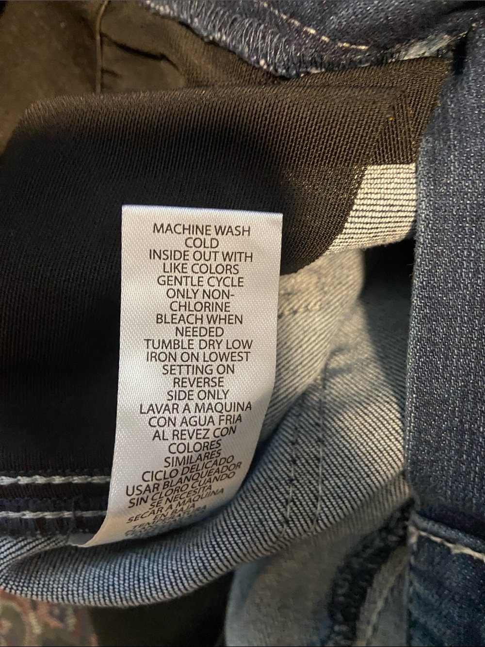 Democracy Ab Solution High Rise Denim Bermuda Utility Shorts Midtone Size 4 New - Picture 7 of 11
